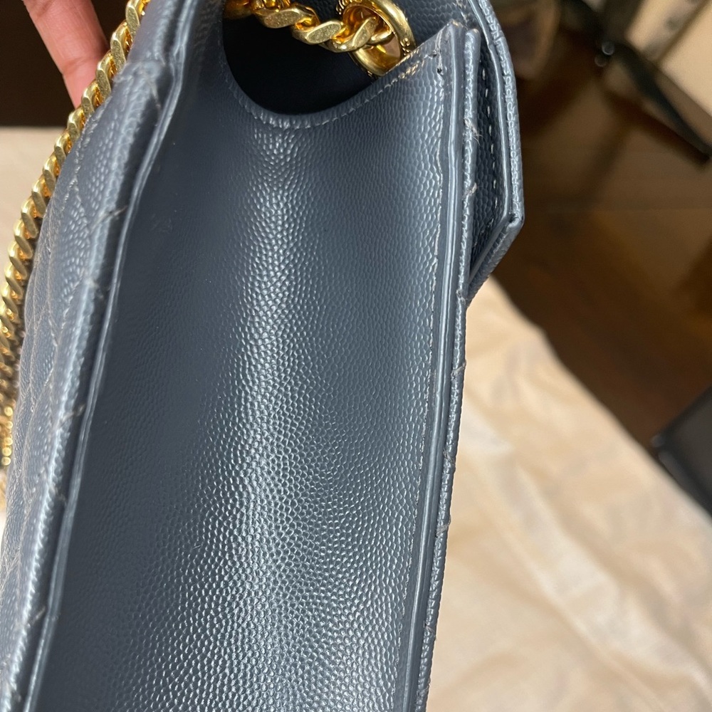 An authentic Saint Laurent Grain De Poudre.